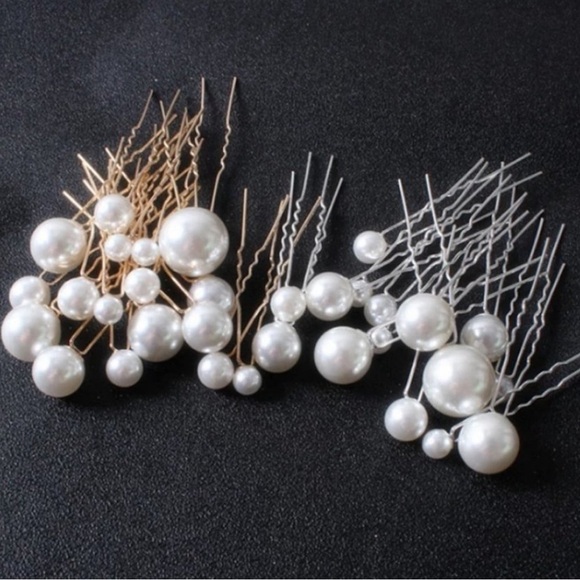 Set of 18 Bridal Hair Pins, Wedding Accessory, Pearl Pin, Wedding Hair 💕💕 - Picture 4 of 7